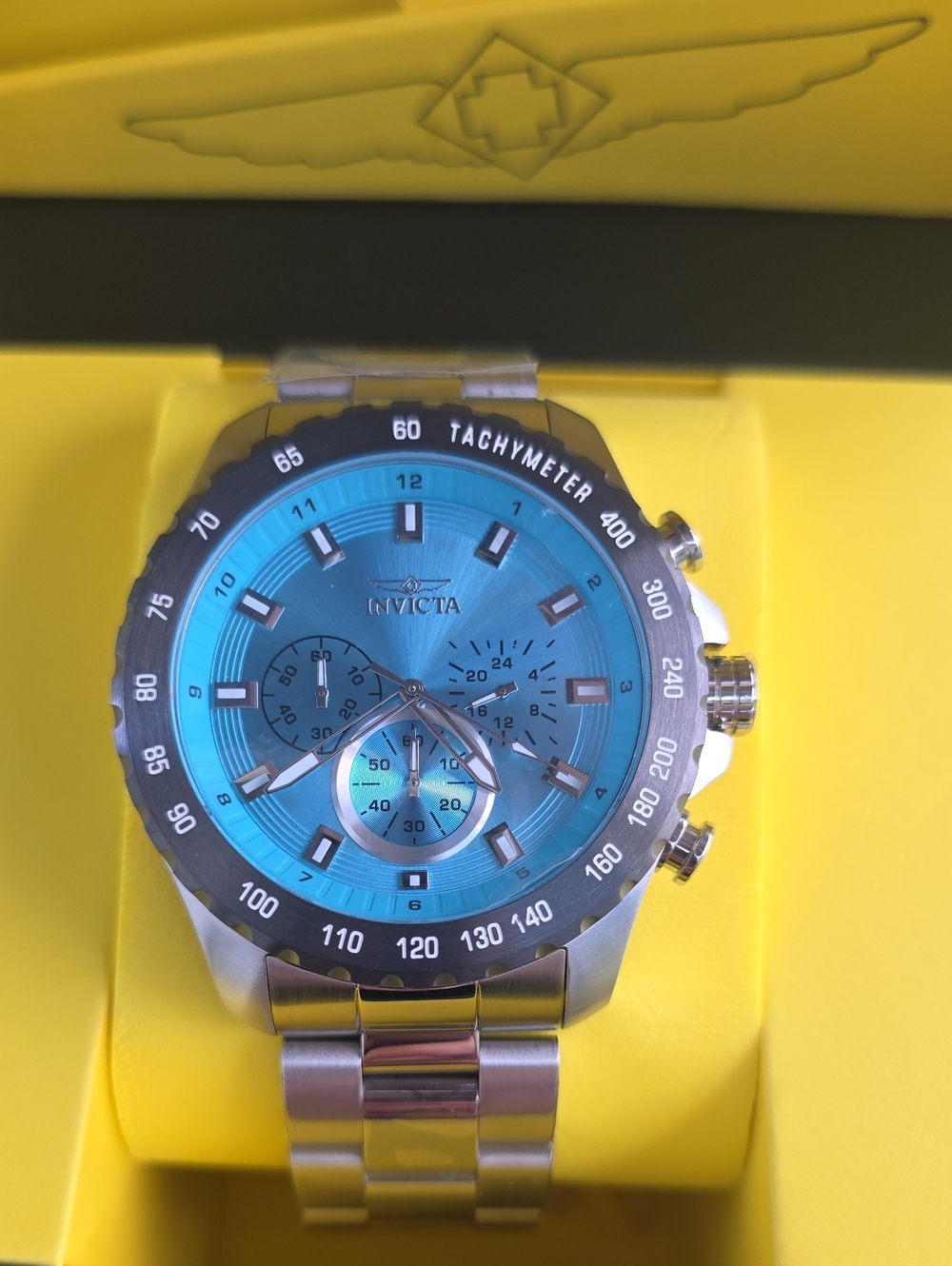 673. Invicta Speedway Delta Shift Men's Watch - 48mm. Steel (50561)